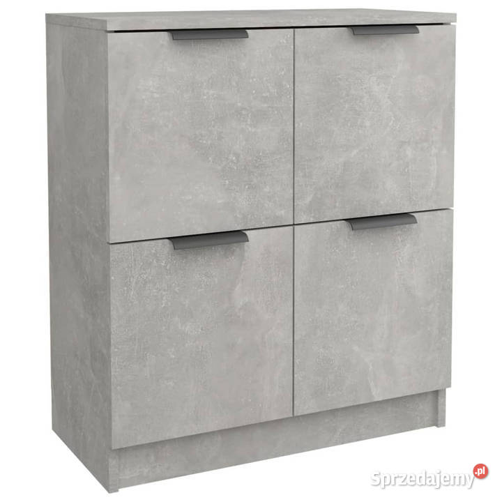 Szafka szarość betonu 60x30x70 materiał mazowieckie