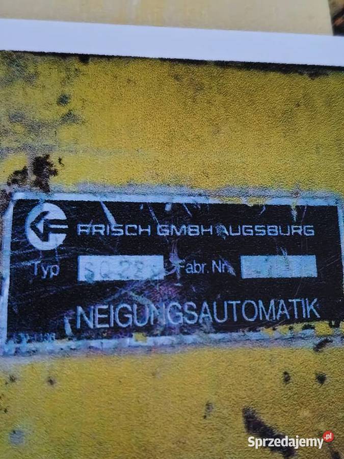 Równiarka FaunFrisch F 105 1980 r