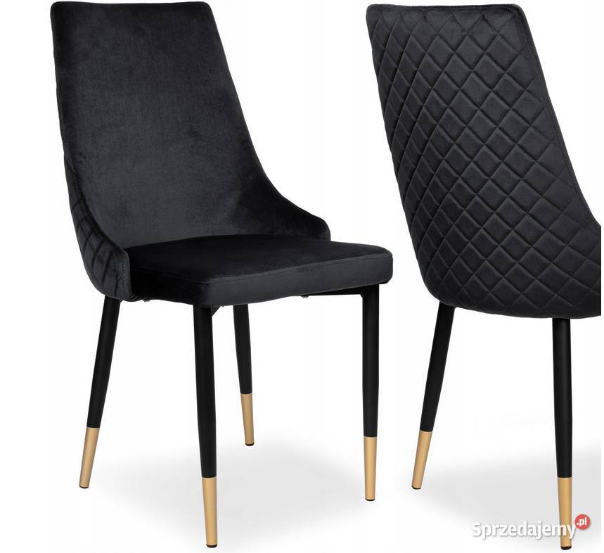 KRZESŁO TAPICEROWANE WELUROWE LOFTOWE INDUSTRIAL Choroszcz