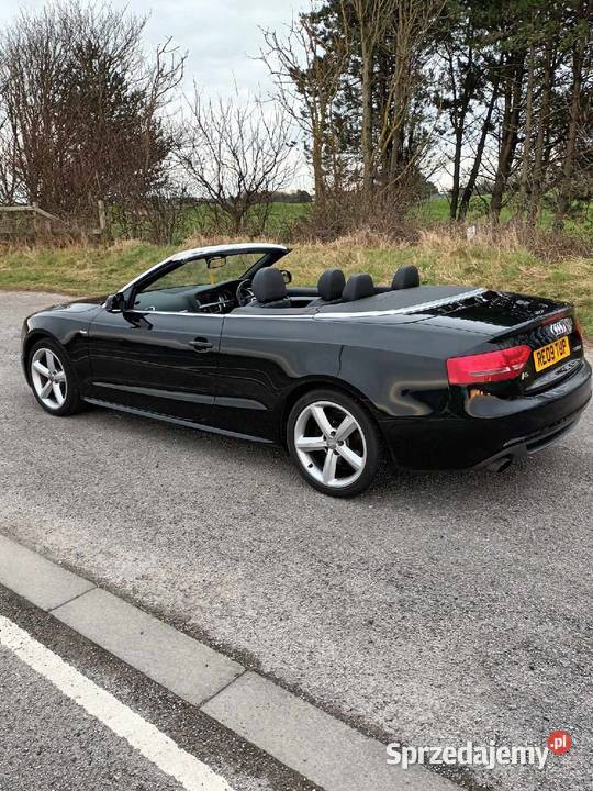 Aud A5 SLine cabrio 20 tfsi 2009 produkcji Olszanica