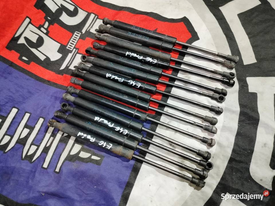 Bmw e46 siłowniki teleskopy maski przód oryginał Aleksandrów Łódzki sprzedam