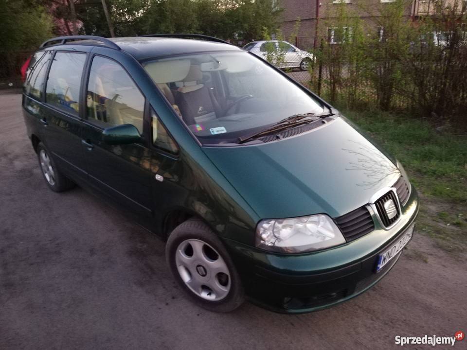 Seat Alhambra BenzynaGaz Super Stan Full mazowieckie Nasielsk