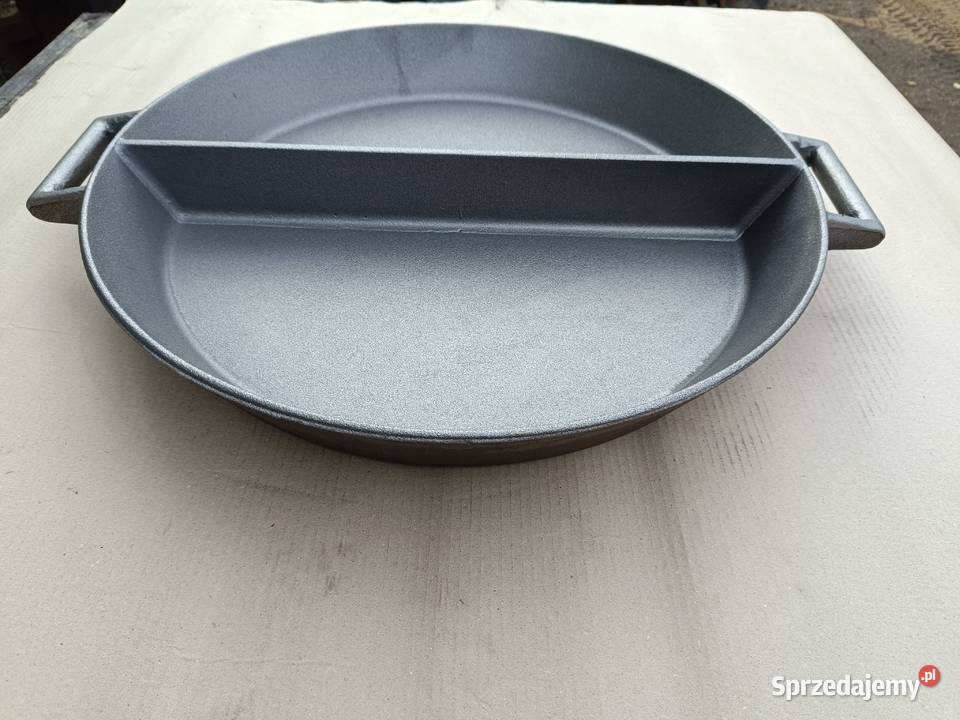 Żeliwna patelnia grillowa 60 sprzedam