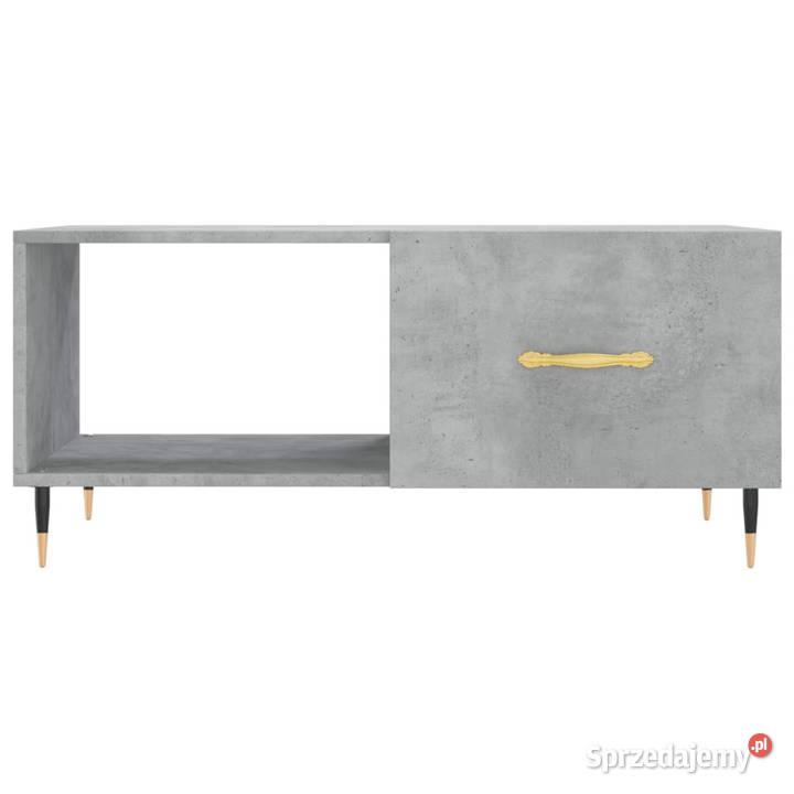 Stolik kawowy szarość betonu 90x50x40 WM829192