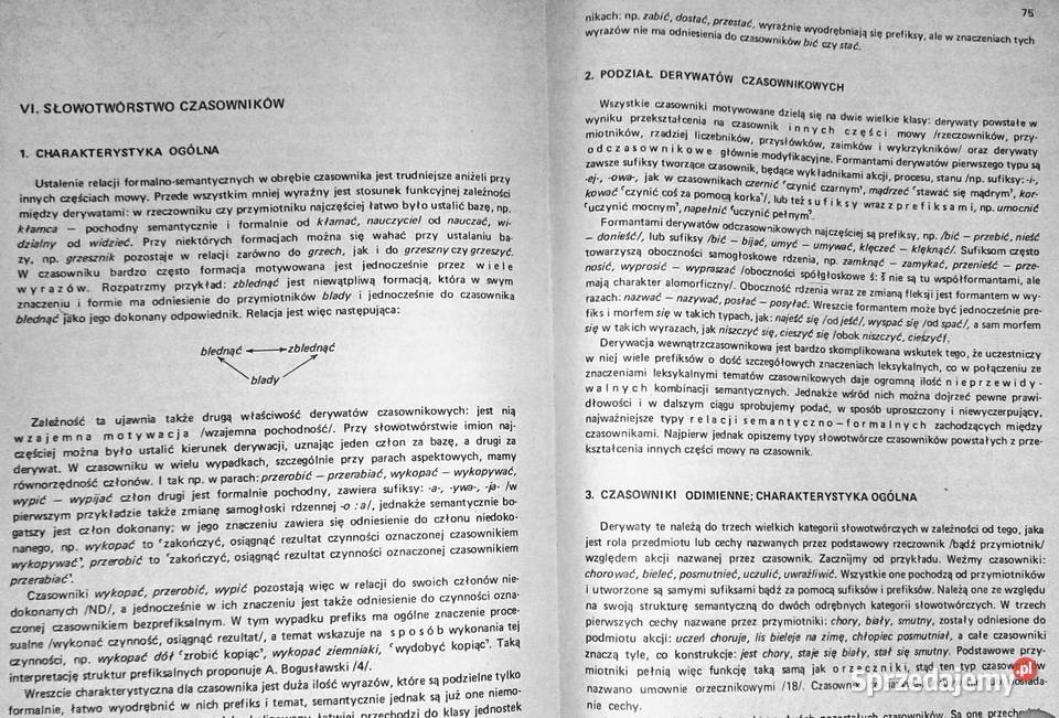 Zarys słowotwórstwa polskiego Słowotwórstwo Chełm sprzedam