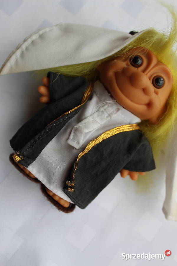 Troll Russ Żółty Arab Szejk Figurka Zabawka Bielsko-Biała