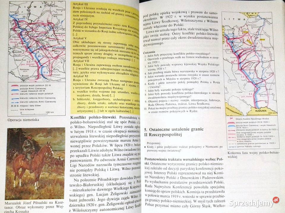 Historia 8 Trudny wiek XX Tadeusz Glubiński lubelskie Chełm sprzedam