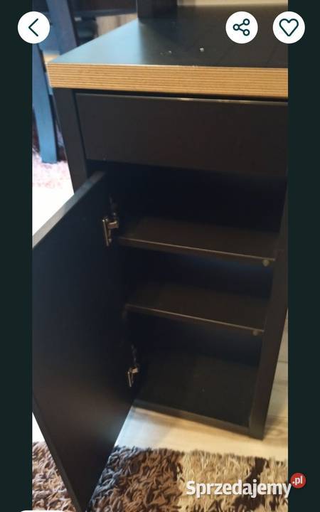 Biurko ikea z dostawką Komarów-Osada