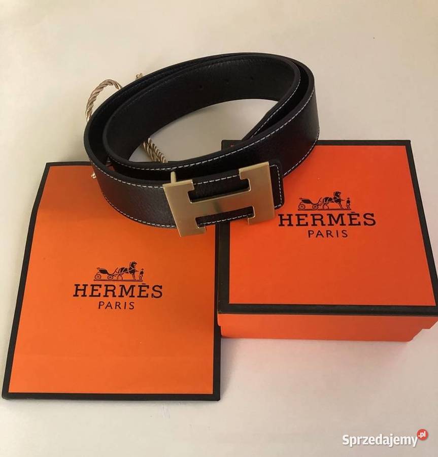 Pas klamra H w pudełku hermes Wrocław