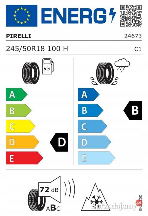 4x Pirelli Winter SottoZero 3 2455018 opony zima podlaskie Suwałki