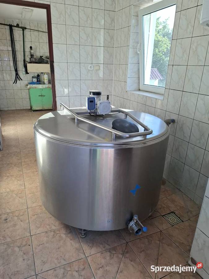 Schładzalnik mleka 500l Szklarnia