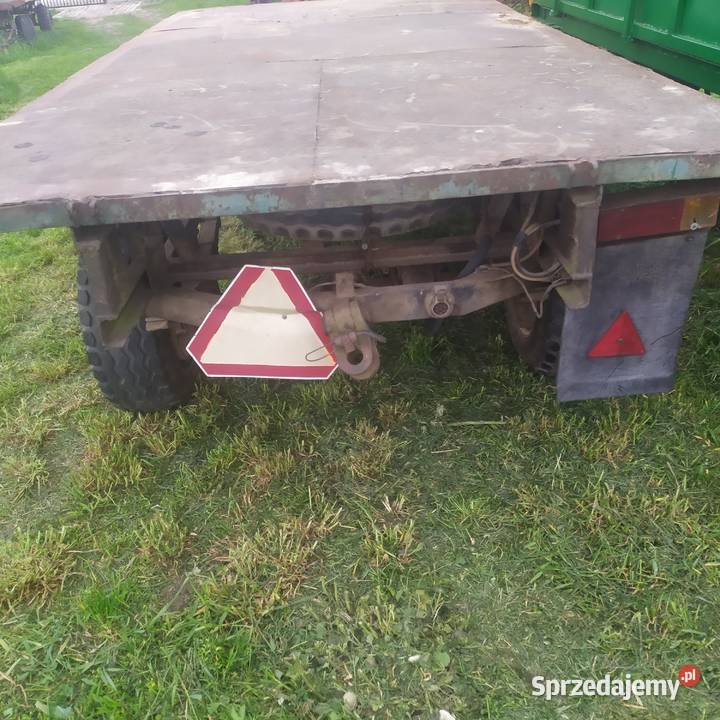 Przyczepa rolnicza nieuszkodzony lubelskie Pniówek