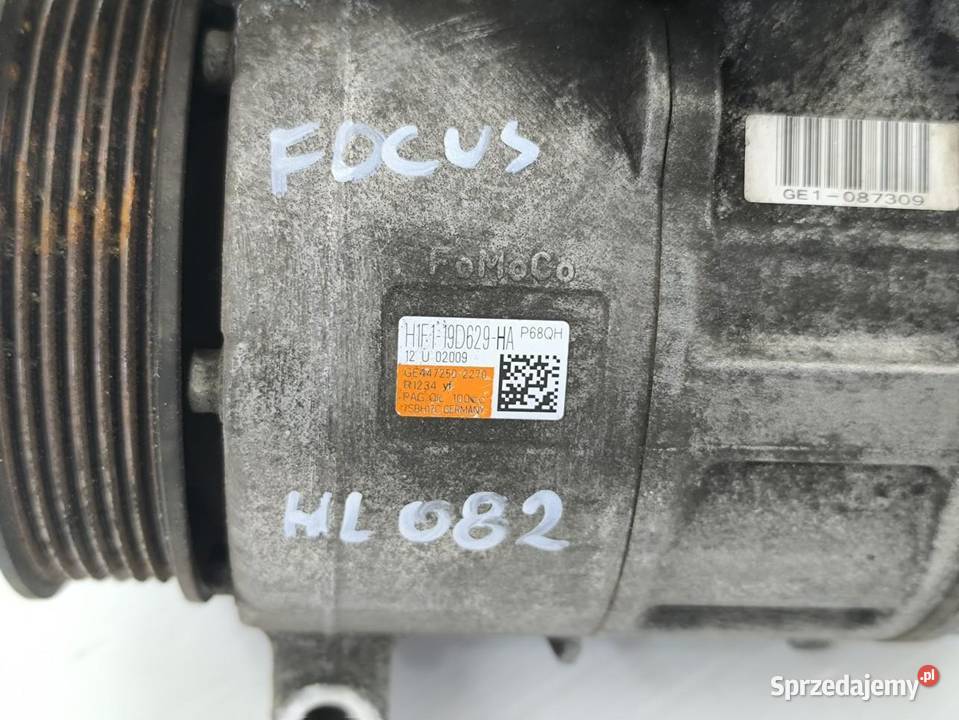 SPRĘŻARKA KLIMATYZACJI FORD FOCUS MK3 LIFT 15 wielkopolskie