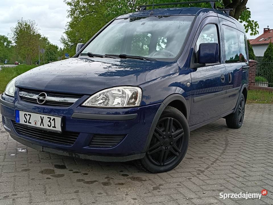 Opel Combo 16 benzyna klima fioletowy Sulechów sprzedam