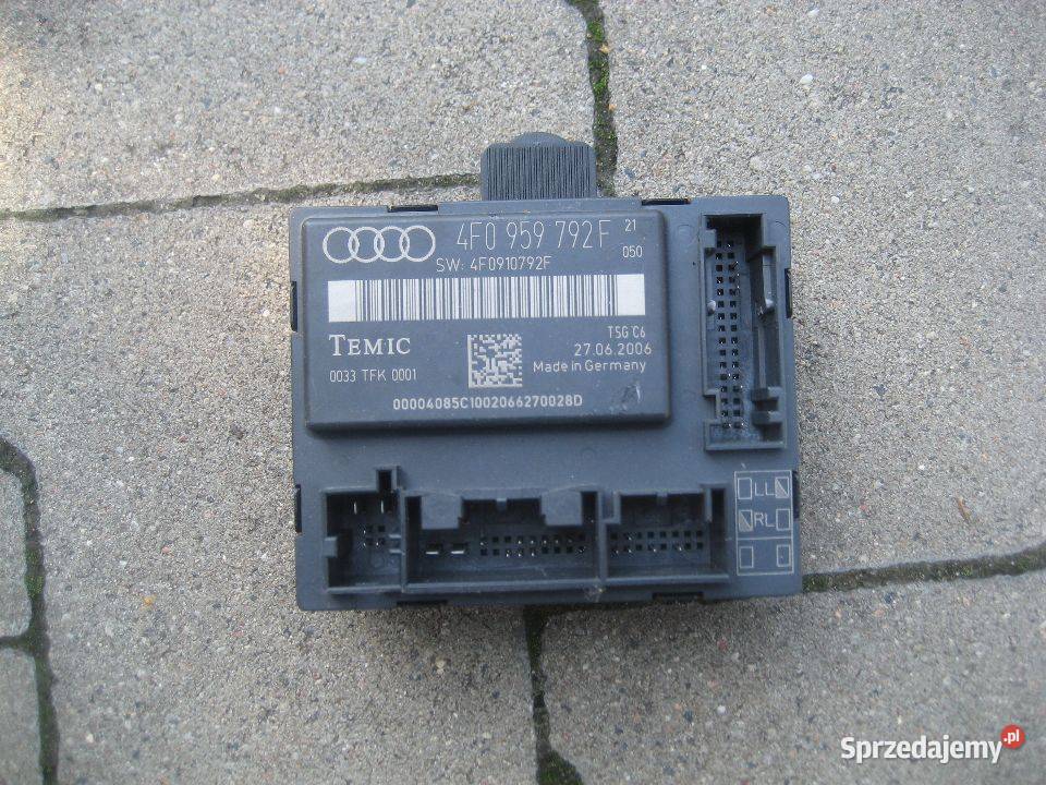 audi a6 c6 sterowni moduł drzwi przód prawy Drzwi wielkopolskie Rakoniewice sprzedam