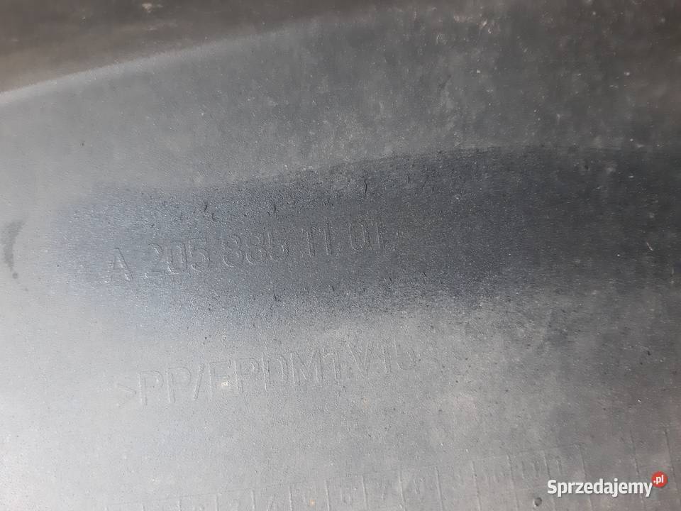 MERCEDES CKLASA W205 LIFT ZDERZAK PRZÓD PRZEDNI Trzciel