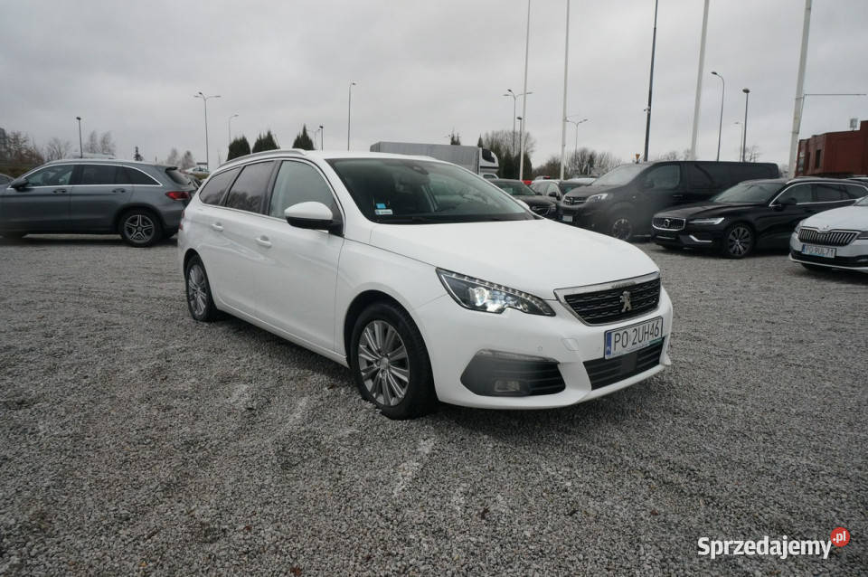 Peugeot 308 15 BlueHDi130 Allure Pack Salon Fvat tempomat wielkopolskie Poznań