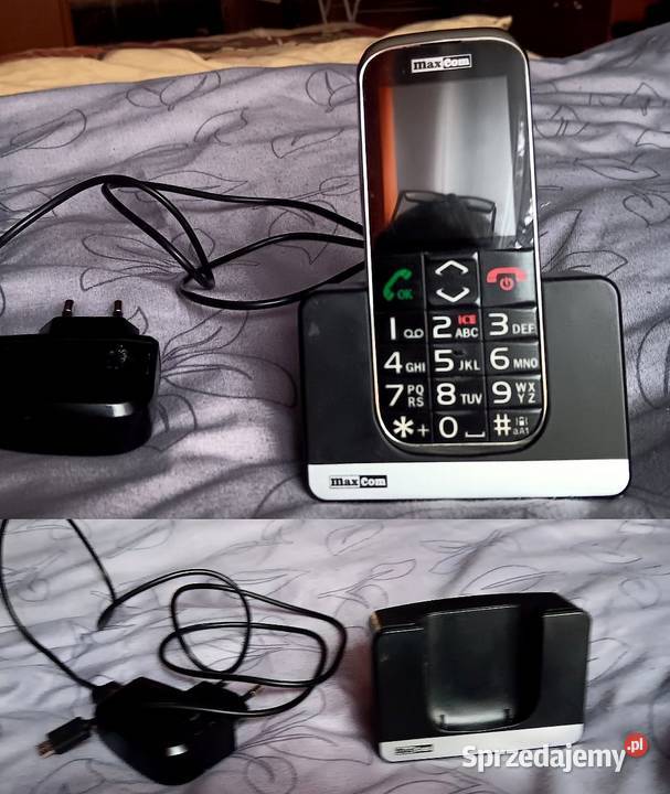 Telefon komórkowy Seniora babci dziadka Maxcom opolskie Opole