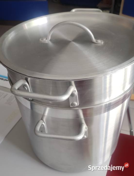 Garnek z wkładem i pokrywką aluminiowy 13l Wrocław