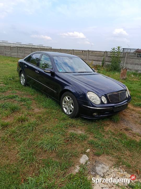 Mercedes W211 Avantgarde 2006 uszkodzony śląskie Wielowieś