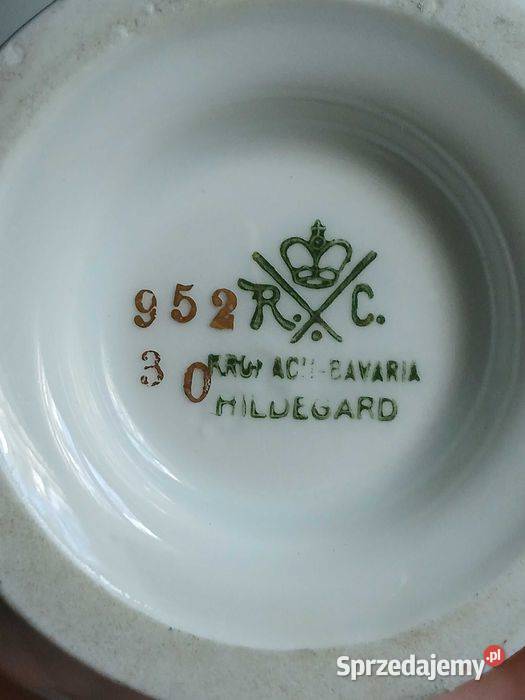 Stary zestaw cukiernica i mlecznik Rosenthal RC Kraków sprzedam