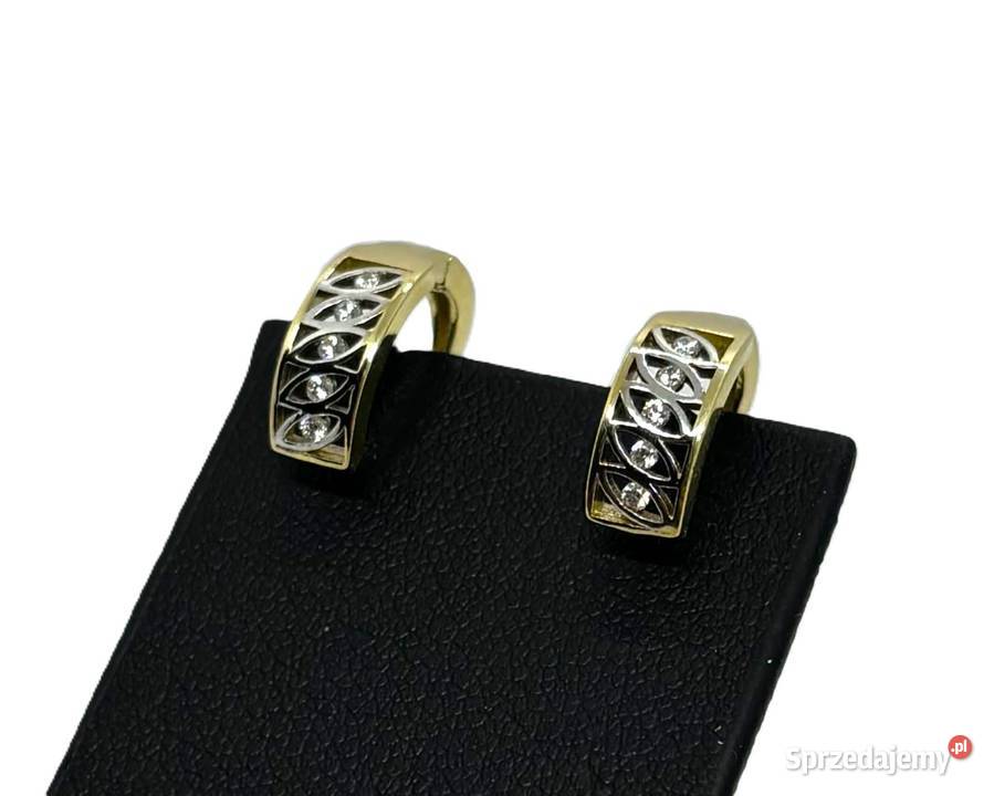 Nowe Złote Kolczyki pr 585 202g Elbląg