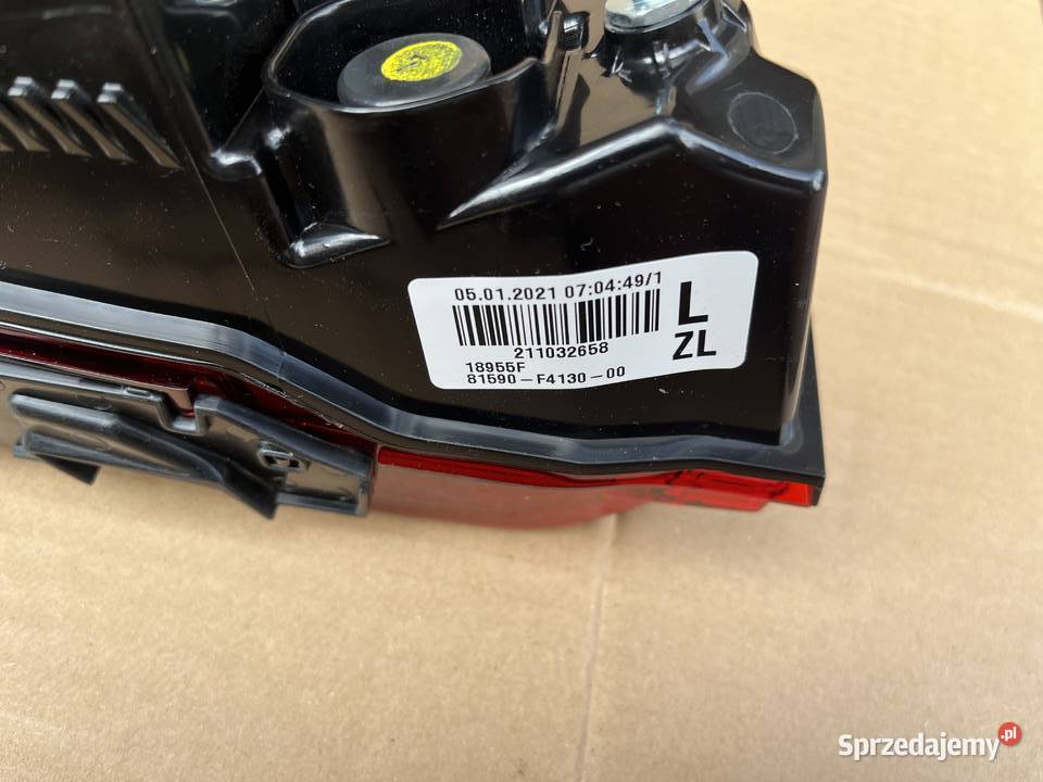 LAMPA TYLNA LEWA KLAPY TOYOTA CHR CHR LIFT LED Sobolewo