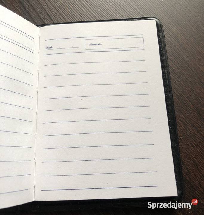 Notes z czarnym kolorem podlaskie Siemiatycze