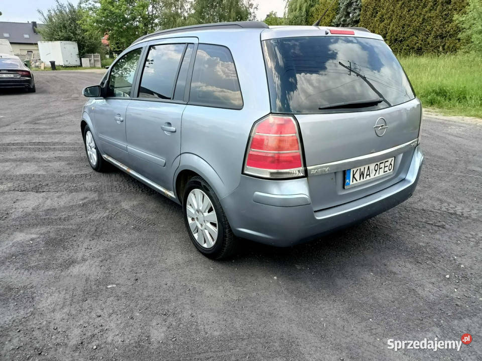 Opel Zafira Opel Zafira 19CDTI 101 06r 7os B diesel małopolskie Tarnów