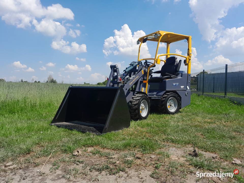 Wąska i zwrotna ładowarka EUROTRAC W10 I KUBOTA Grudziądz