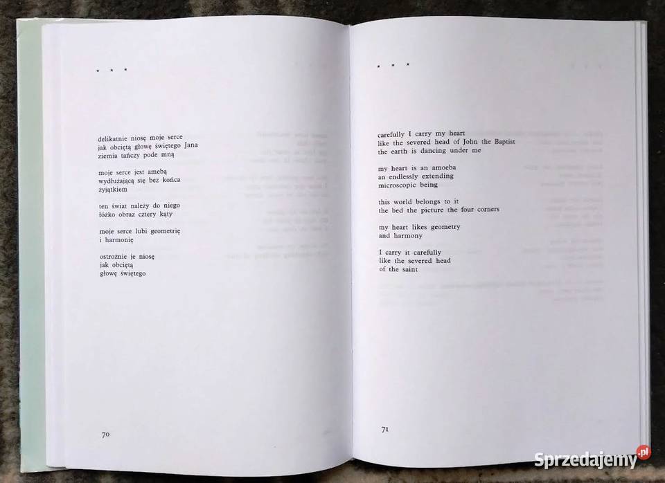 Właśnie kocham Indeed I Love Halina Poświatowska Bełchatów