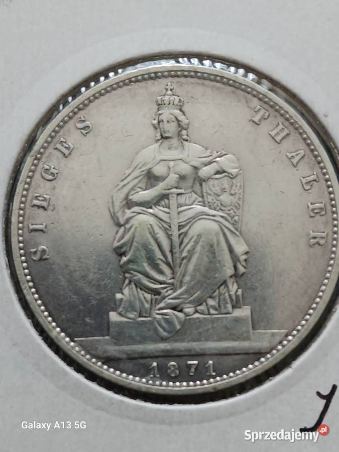 1 Talar Prusy 1871 r Wilhelm I men A wielkopolskie Konin