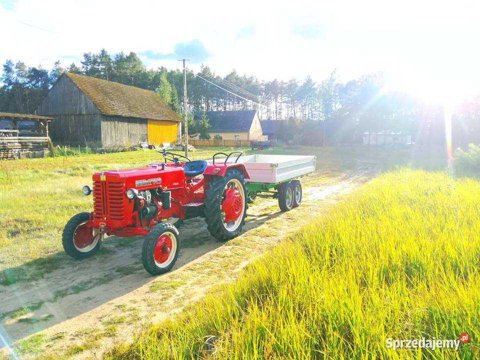 sprzedam zabytkowy ciągnik FARMALL D320 z Trzcianka