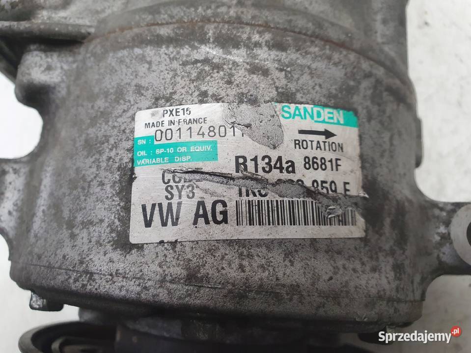 VW Golf V 19 TDI SPRĘŻARKA KLIMATYZACJI pompa Janów