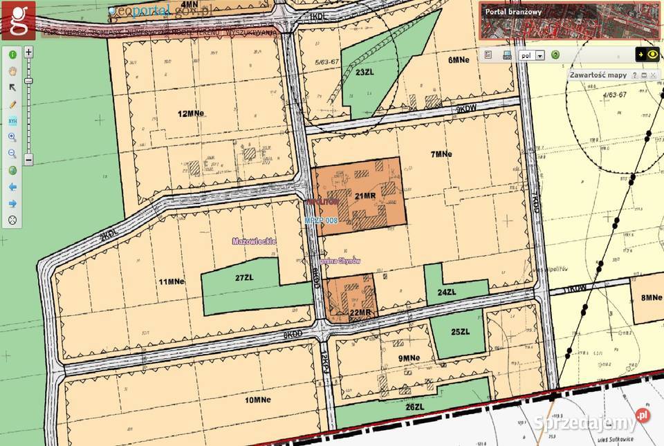 Działka budowlana Hipolitów gm Chynów Sprzedaż Sułkowice