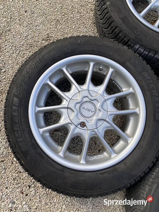 FELGI 4x98 AZEV R15 opony Michelin POLONEZ125P Żywiec