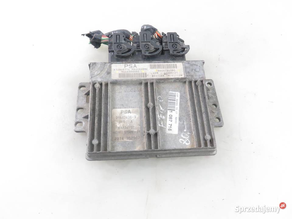 STEROWNIK PEUGEOT 106 II 14 9646184980