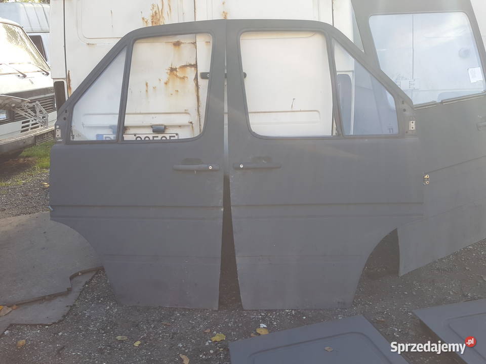 Komplet drzwi Vw Lt 1000 przednie przesuwne Gniewkowo sprzedam
