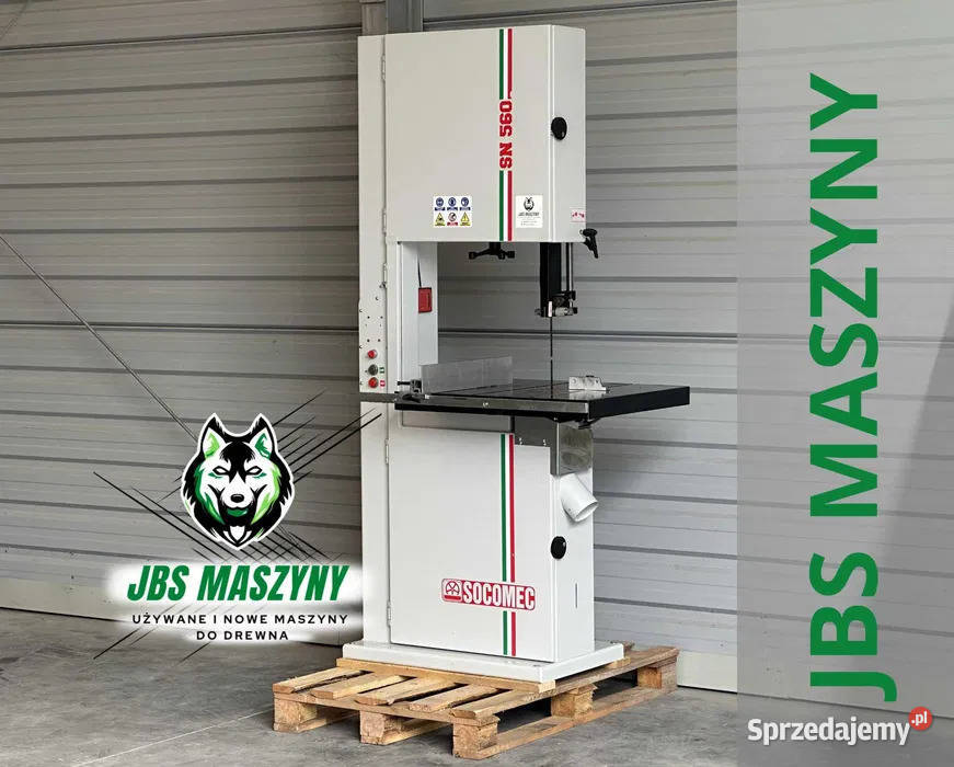 Piła taśmowa SOCOMEC SN 560 Silnik 4 kW Wolica Druga sprzedam