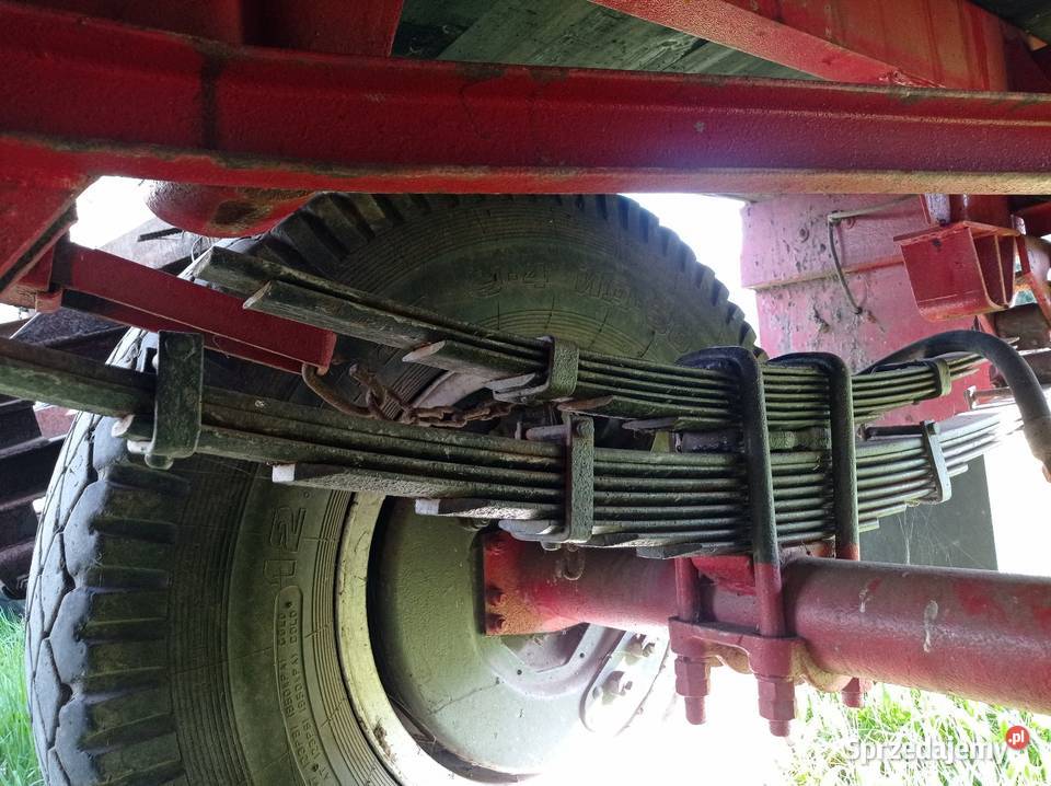Przyczepa rolnicza Brandys BSS 9t hl hw Agromasz dolnośląskie Tomisław sprzedam