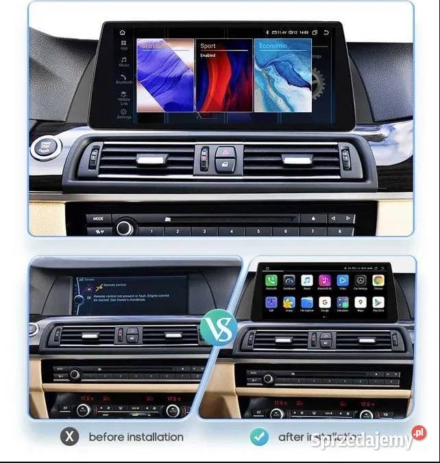 Radio Android 12 BMW F10 F11 1033 gps wifi Ożarowice sprzedam