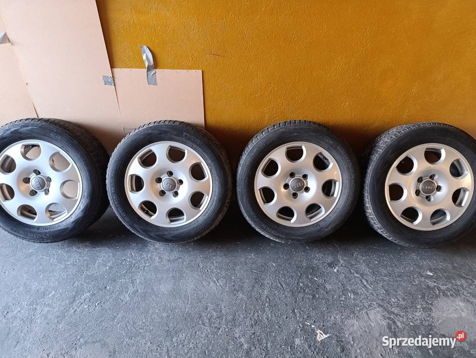 Koła Zimowe Felgi 16 5112 komplet Audi a4a6 sprzedam