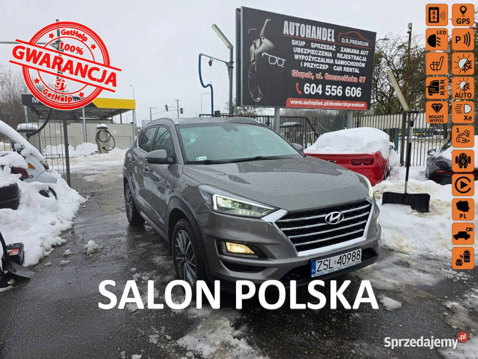 Hyundai Tucson 16 GDi 132 Kamera Nawigacja immobilizer pomorskie