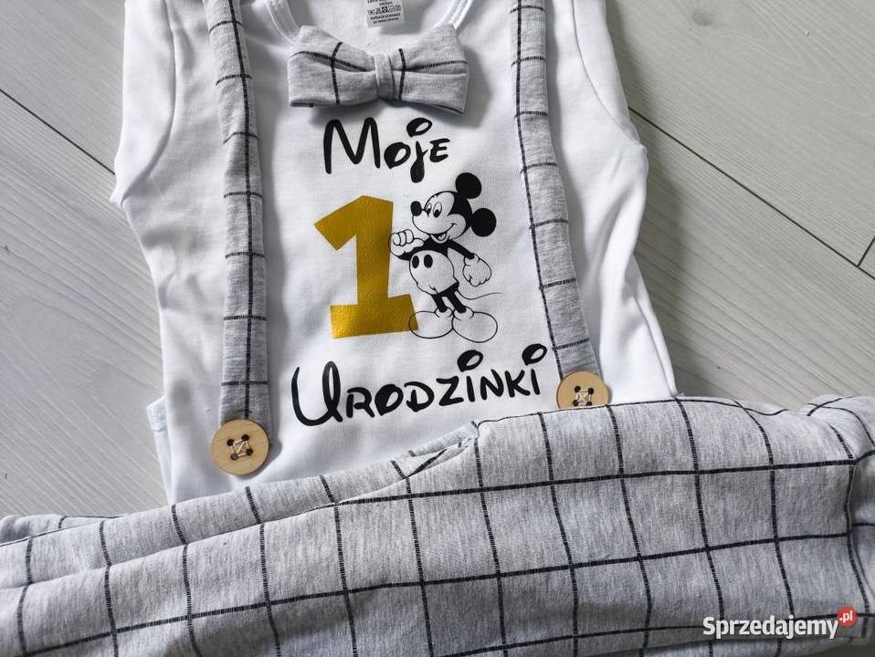 Komplet na roczek chłopiec urodziny elegant Komplety i zestawy Waćmierz