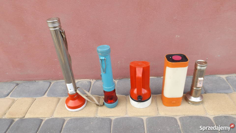 Stare latarki z Prlu Sprawne całość Grodziczno