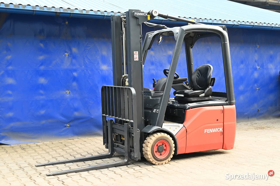 Wózek widłowy Linde E15 Triplex 462 487mth Wózki widłowe