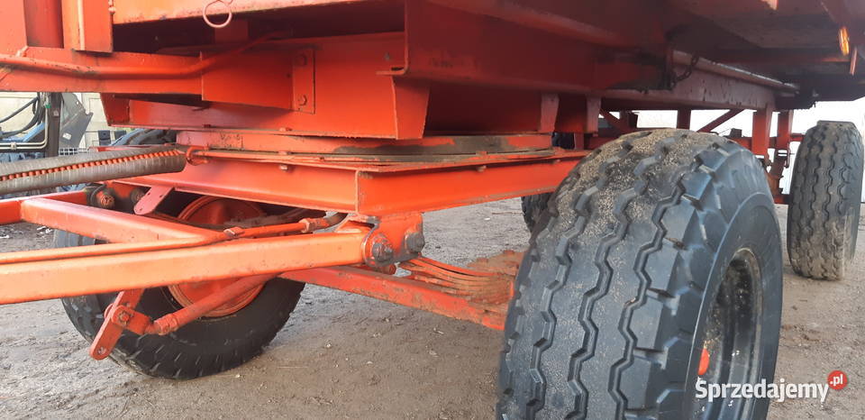 Przyczepa wywrotka HL 8011 zarejestrowana Przyczepy rolnicze wielkopolskie