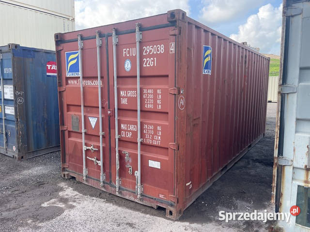 Kontener morski magazynowy 20DV 6 metrowy Legionowo