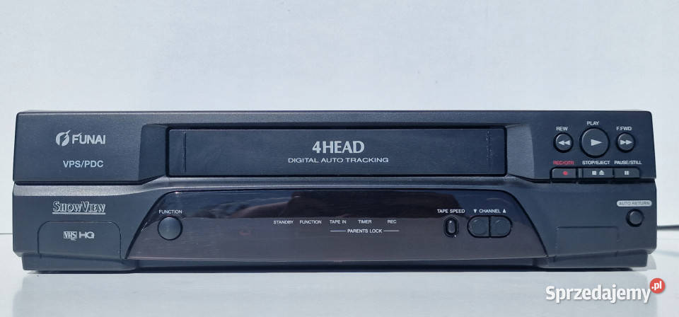 Video magnetowid Funai 4 head Stereo hifi VHS Międzychód