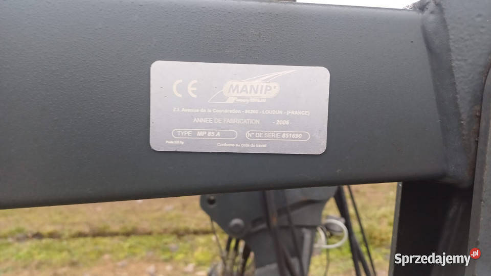 Ładowacz czolowy MANIP MP85A nieuszkodzony Szlachcin